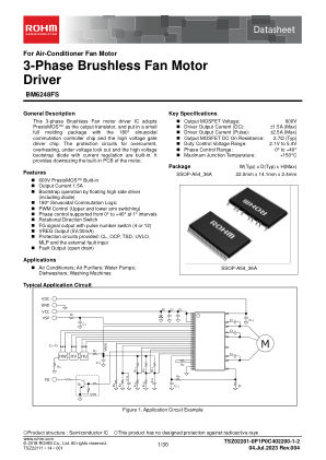 BM6248FS datasheet cover page