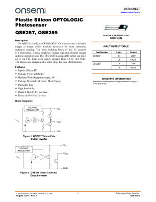 QSE257 数据手册首页