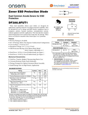 DF3A6.8FUT1 datasheet cover page