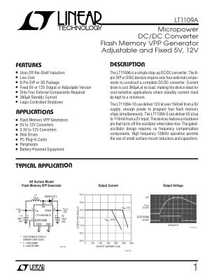 1109AFS datasheet cover page