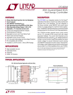 4234FA datasheet cover page
