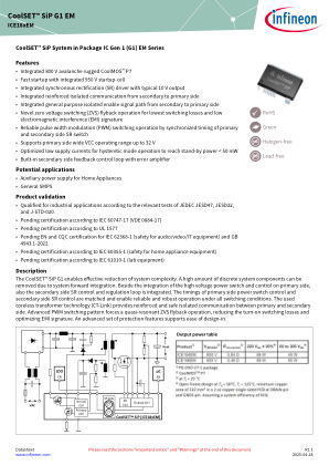 ICE186EM 数据手册首页