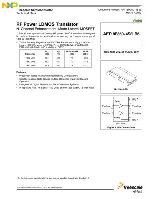 AFT18P350-4S2L 数据手册首页