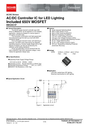 BM520Q15F datasheet cover page