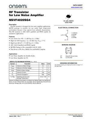 NSVF4020SG4 数据手册首页