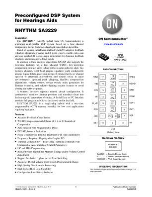 SA3229 datasheet cover page