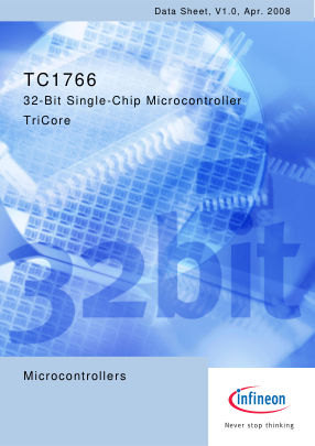 TC1766 datasheet cover page