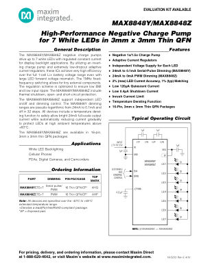 MAX8848Y-MAX8848Z datasheet cover page