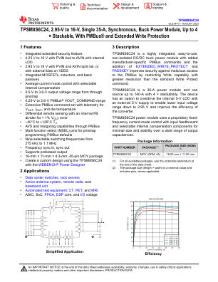 TPSM8S6C24 datasheet cover page