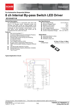 BD18364EFV-M datasheet cover page