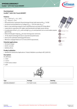 AIMZHN120R060M1T 数据手册首页