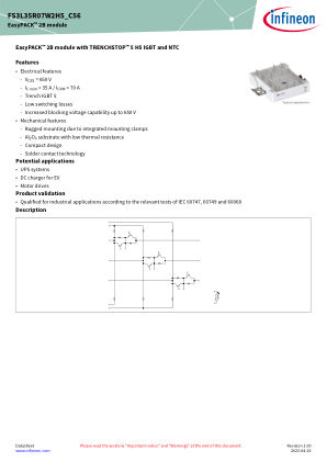FS3L35R07W2H5-C56 datasheet cover page