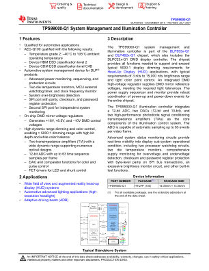 TPS99000-Q1 datasheet cover page