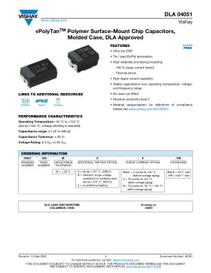 DLA04051 datasheet cover page