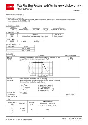 PML10EZPJV2L5 数据手册首页