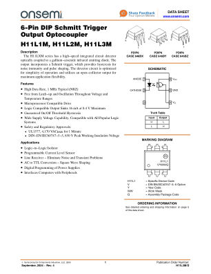 H11L3M 数据手册首页