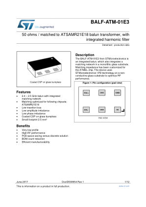 BALF-ATM-01E3 数据手册首页