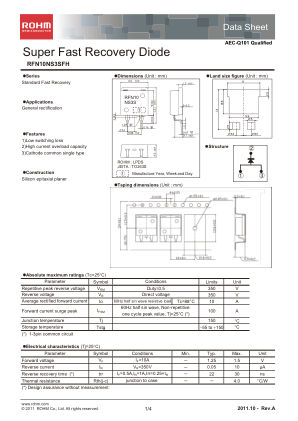 RFN10NS3SFH 数据手册首页