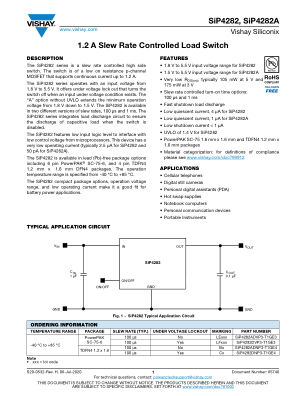 SIP4282 数据手册首页