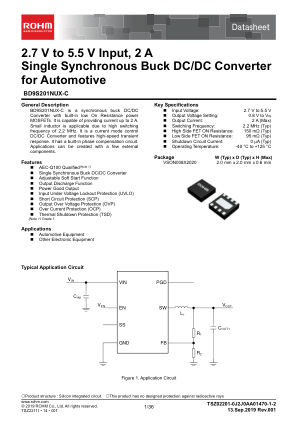 BD9S201NUX-C datasheet cover page