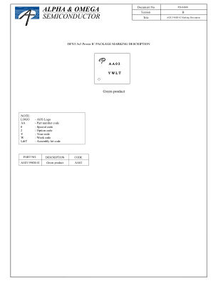 AOZ1390DI-02 datasheet cover page