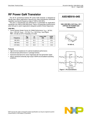 A3G18D510-04S 数据手册首页
