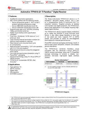 TFP401A-Q1 数据手册首页