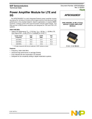 AFSC5G23E37 数据手册首页