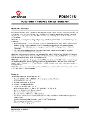 PD69104B1ILQ-TR datasheet cover page