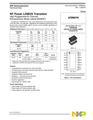 AFM907N 数据手册首页