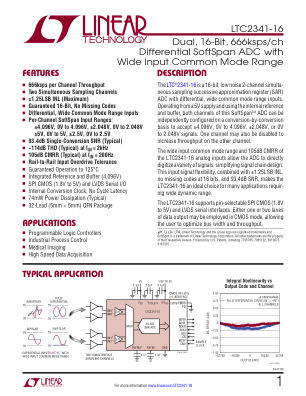 234116F datasheet cover page