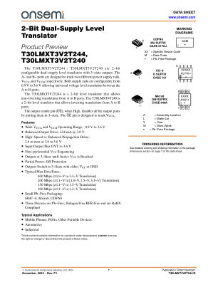T30LMXT3V2T244 数据手册首页