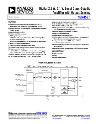 SSM4567 datasheet cover page