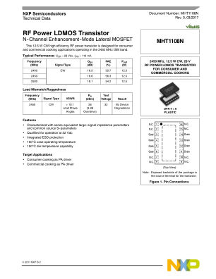MHT1108N 数据手册首页
