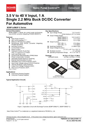 BD9P155MUF-C 数据手册首页