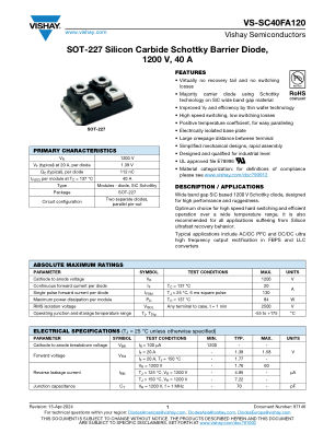 VS-SC40FA120 数据手册首页