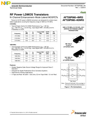 AFT20P060-4N 数据手册首页