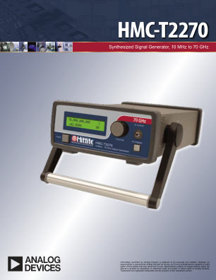 HMC-T2270 datasheet cover page