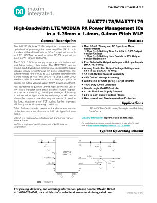MAX77178-MAX77179 datasheet cover page