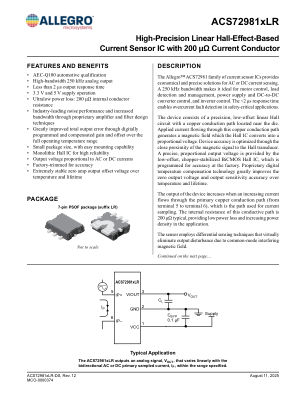 ACS72981 datasheet cover page