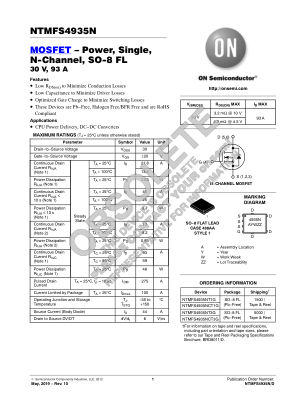 NTMFS4935N 数据手册首页