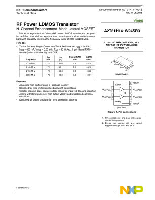 A2T21H141W24S 数据手册首页