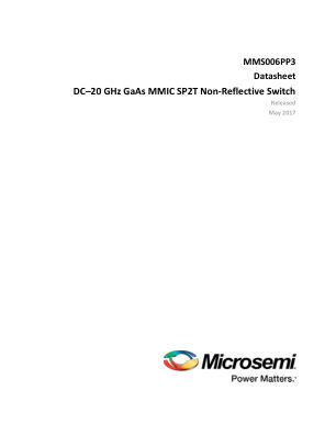 MMS006PP3 数据手册首页