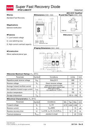 RF081LAM2STF datasheet cover page
