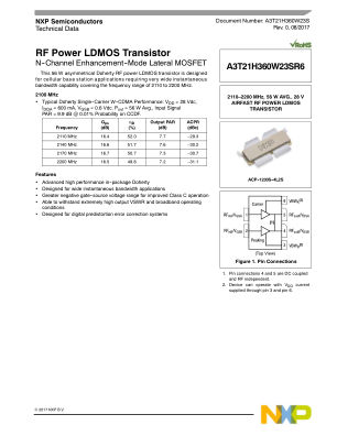 A3T21H360W23S 数据手册首页