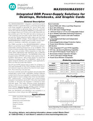 MAX8550-MAX8551 datasheet cover page
