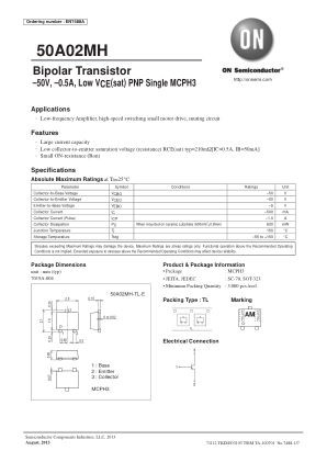 50A02MH 数据手册首页