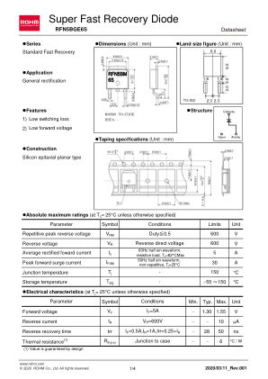 RFN5BGE6S 数据手册首页