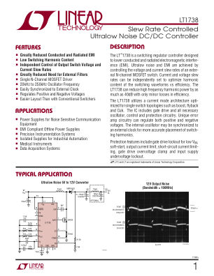 1738FA datasheet cover page