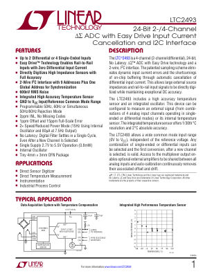 2493FE datasheet cover page